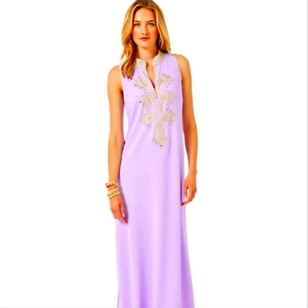 SZ 10 and SZ 6 Lilly Pulitzer Jane Maxi - Picture 1 of 9